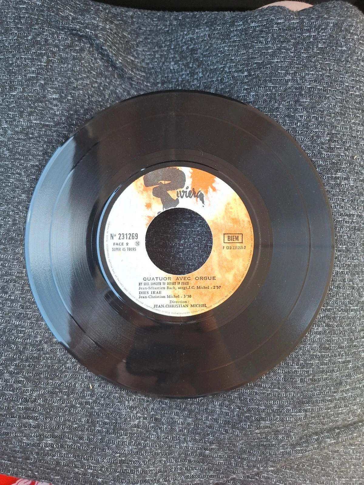 Vinyle 45 tours musique classique – photo 3
